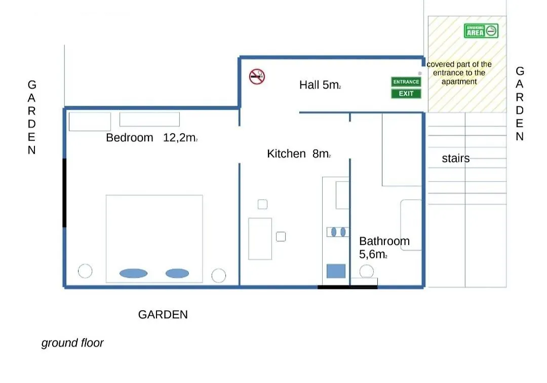 Studio Apartment Giardin *** Liznjan